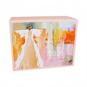 NEW ANNE NEILSON HOME 2026 desk calendar in pink